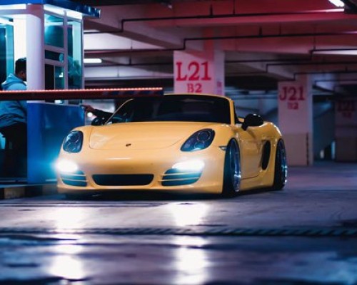 Modification of Porsche Boxster bagged in Indonesia
