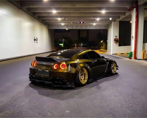 Korean Nissan GTR35 Bagged Super Show